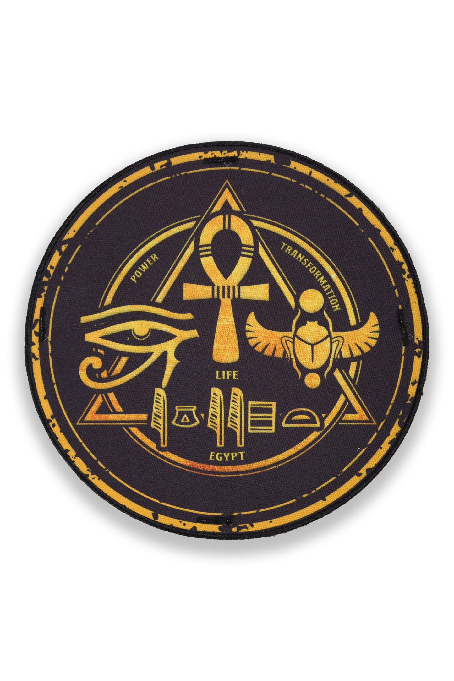 "Power of Egypt" Large Badge for the back of T-Shirt and Hoodie