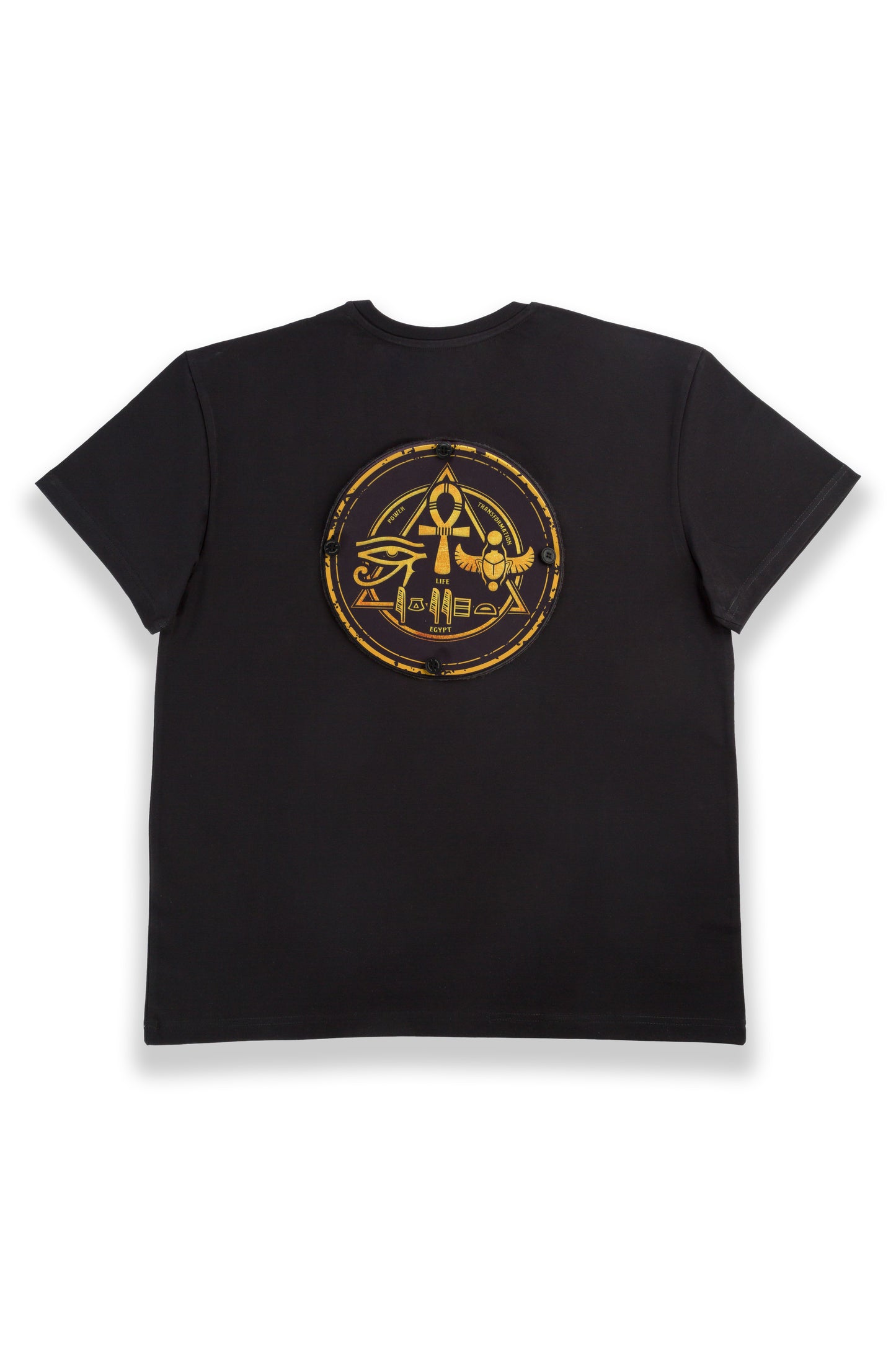 Roamer T-Shirt "Designed to fit a large badge on the back"
