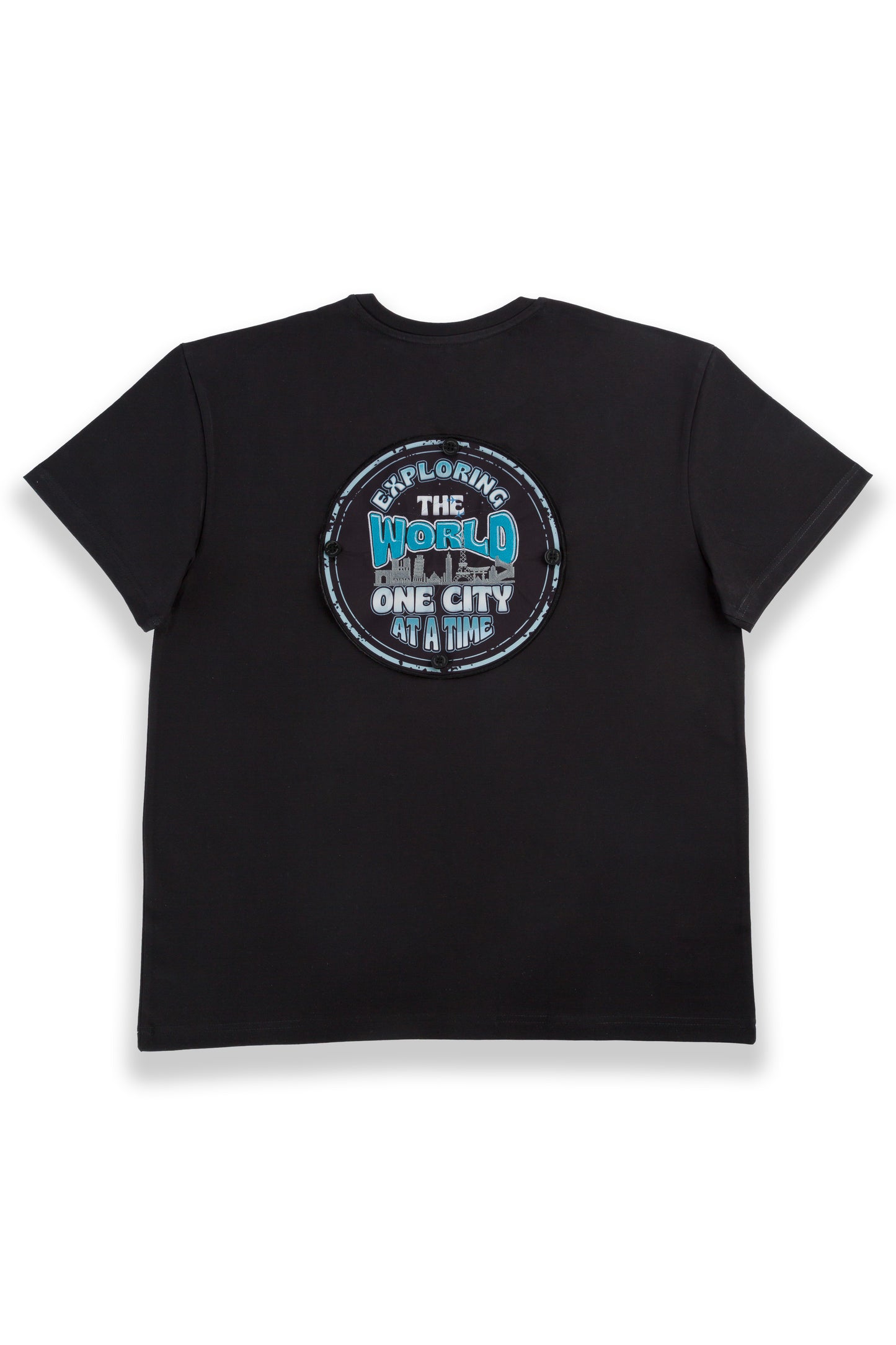 Roamer T-Shirt "Designed to fit a large badge on the back"