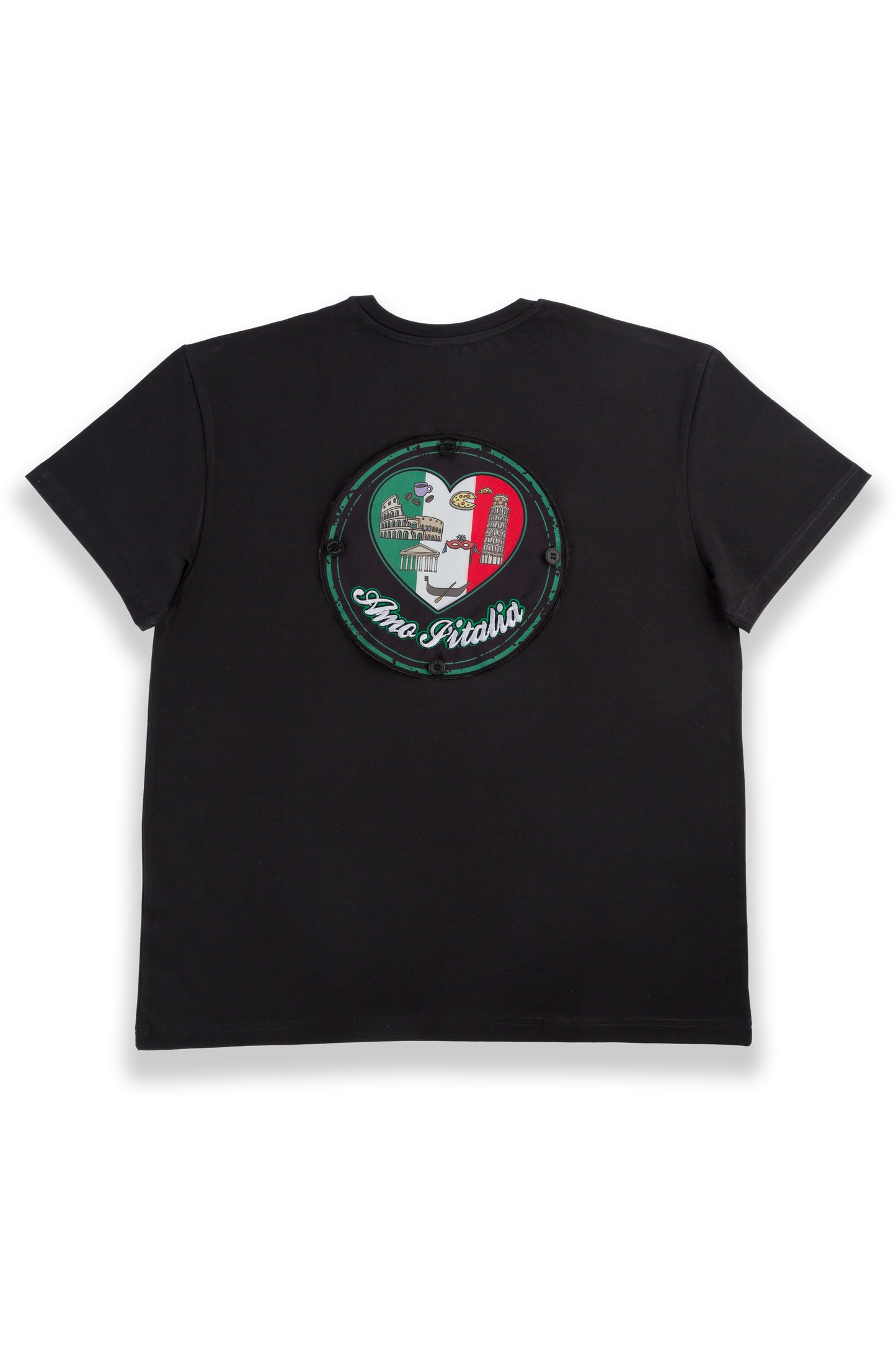 Roamer T-Shirt "Designed to fit a large badge on the back"