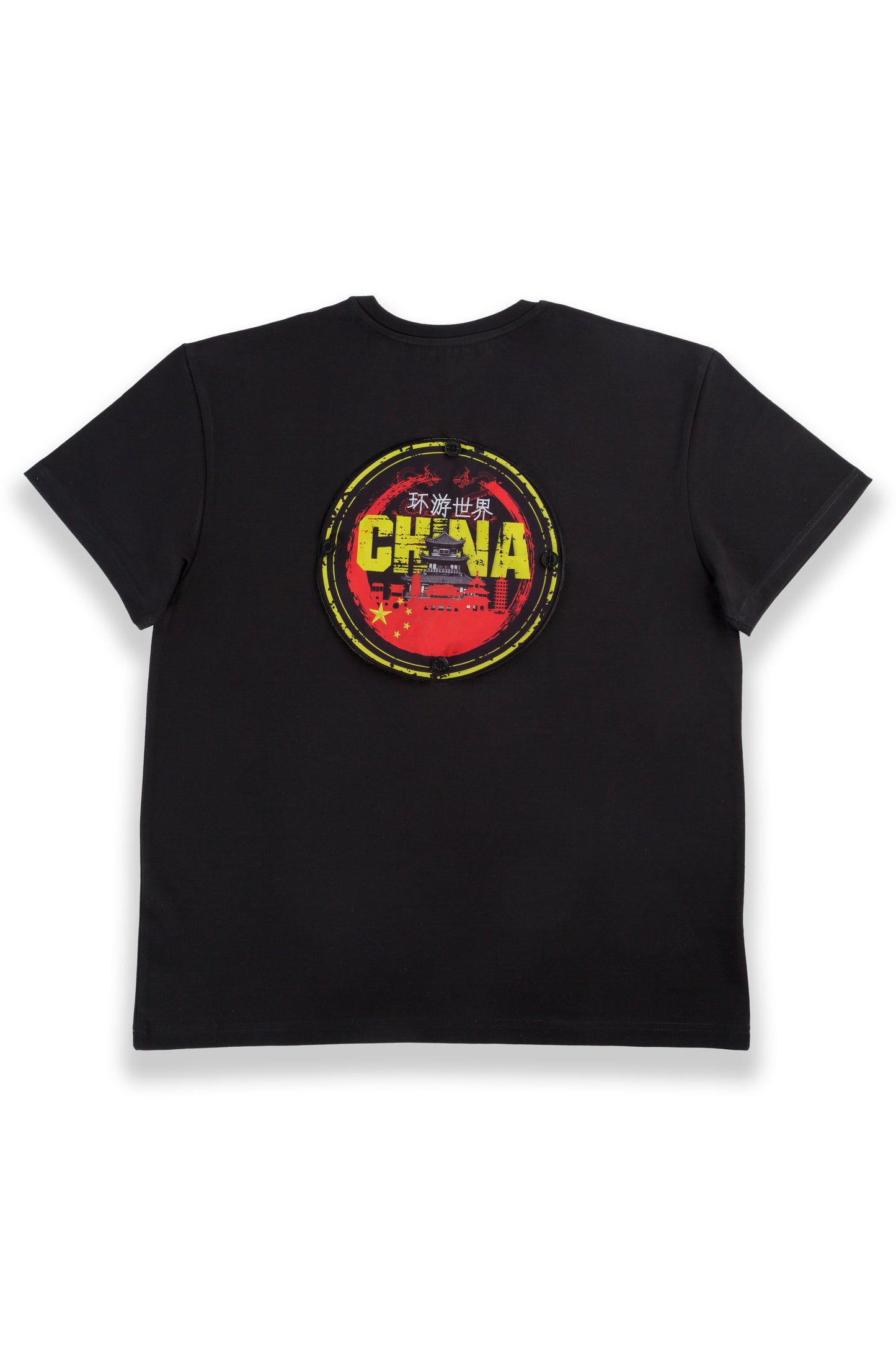Roamer T-Shirt "Designed to fit a large badge on the back"