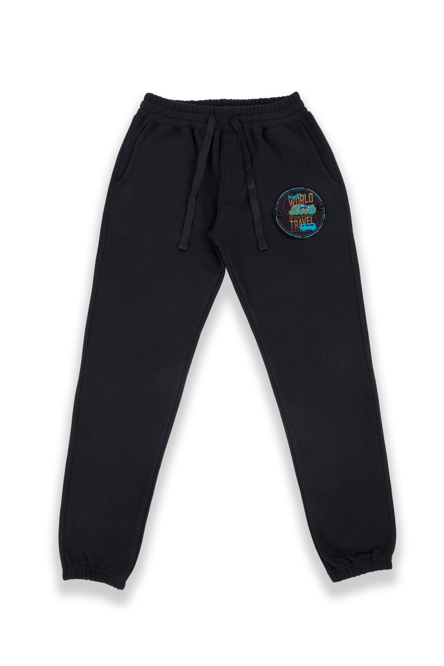 World is a book Fleece Jogger