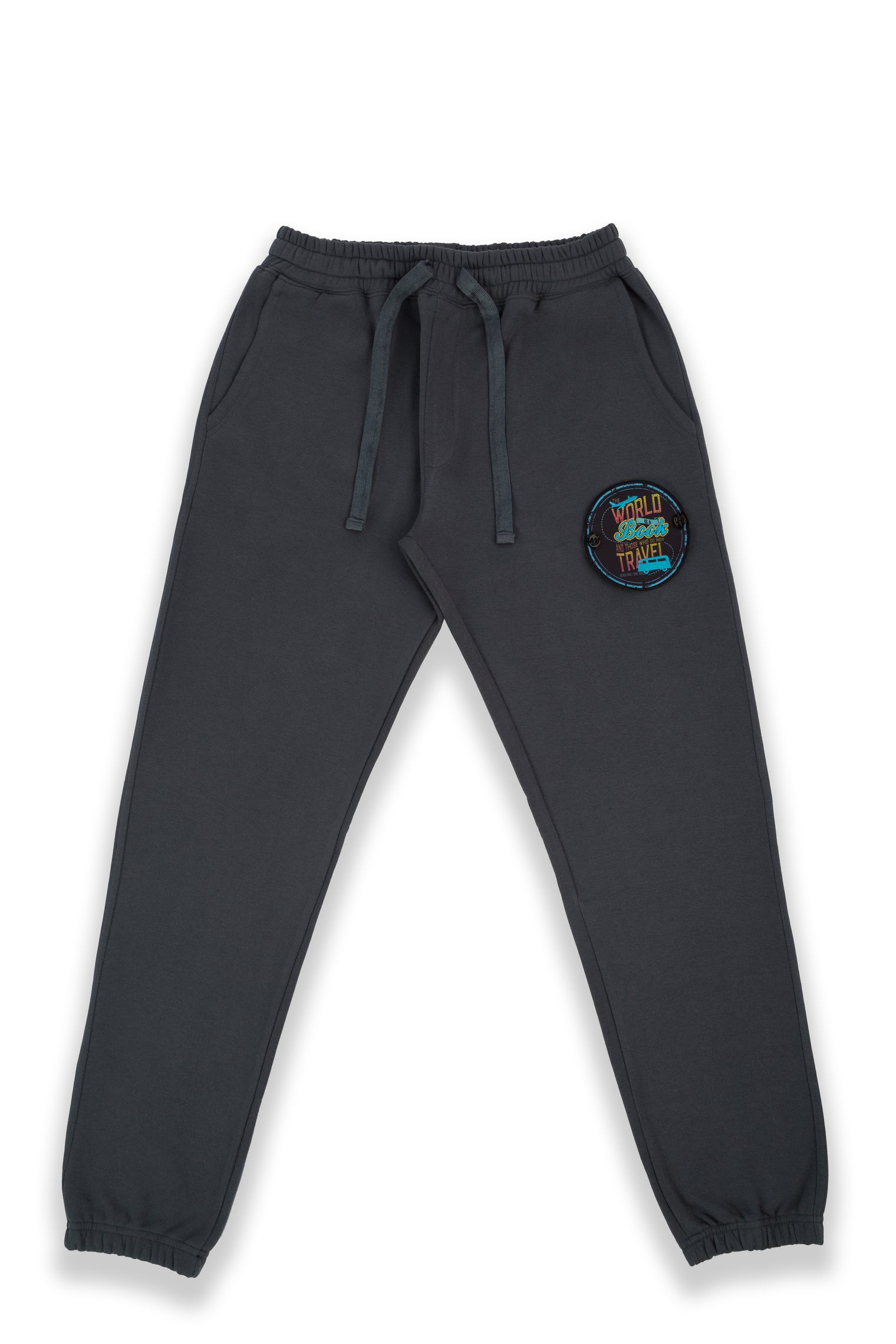 World is a book Fleece Jogger