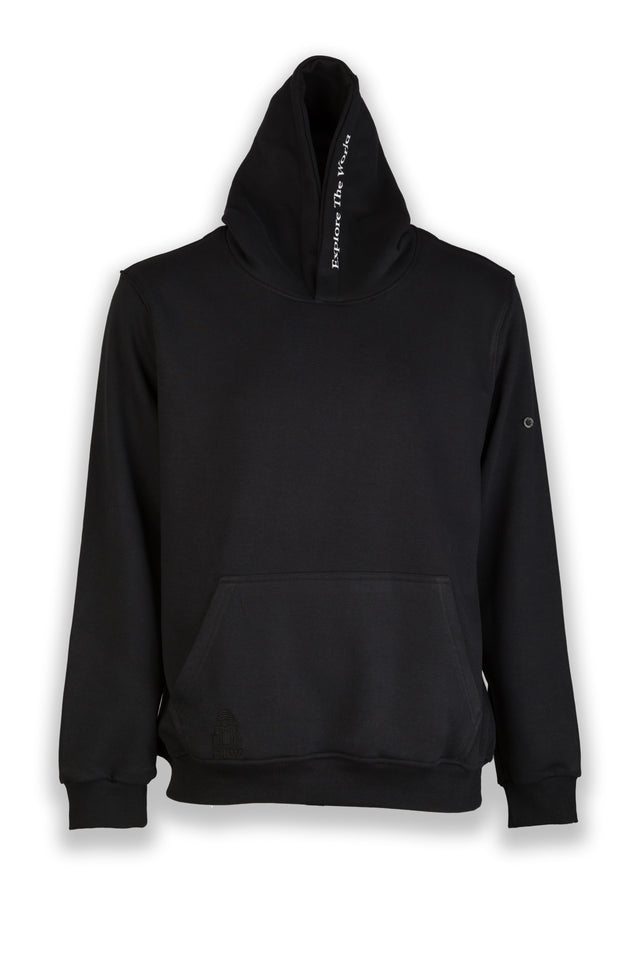 Explore New York Nomad Fleece Hoodie "sleeve badge"