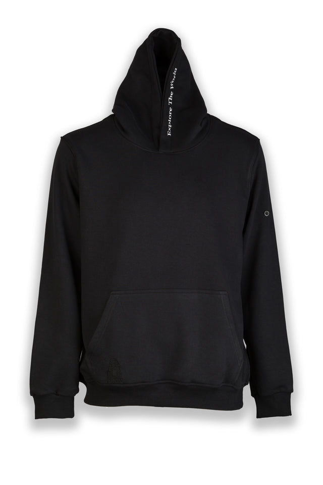 Explore New York Nomad Fleece Hoodie "sleeve badge"