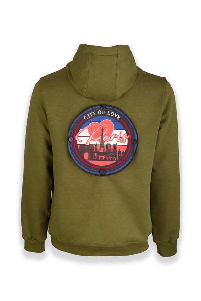 Sweat à capuche polaire Nomad « Conçu pour s'adapter à un petit badge sur la manche gauche »