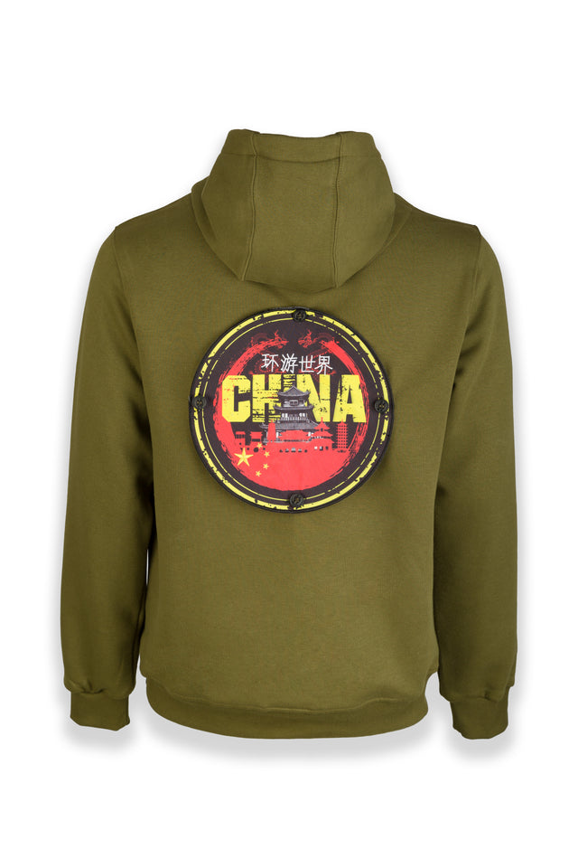 Sweat à capuche polaire Nomad « Conçu pour s'adapter à un petit badge sur la manche gauche »