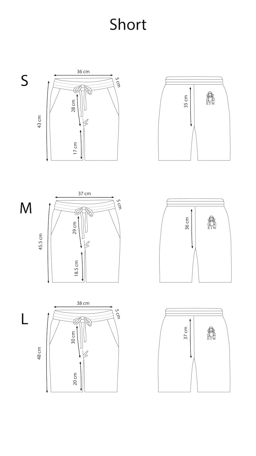 London Memories Tripper Fleece Short