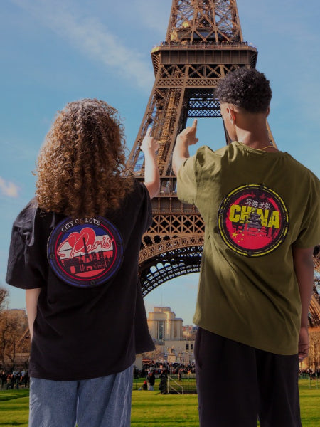 T-shirt Roamer « Conçu pour accueillir un grand badge dans le dos »