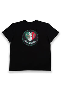"Love Italy" Large Badge for the back of T-Shirt and Hoodie
