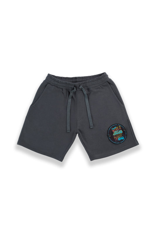 "World is a Book" Small Badge for Jogger, Short and Hoddie sleeve