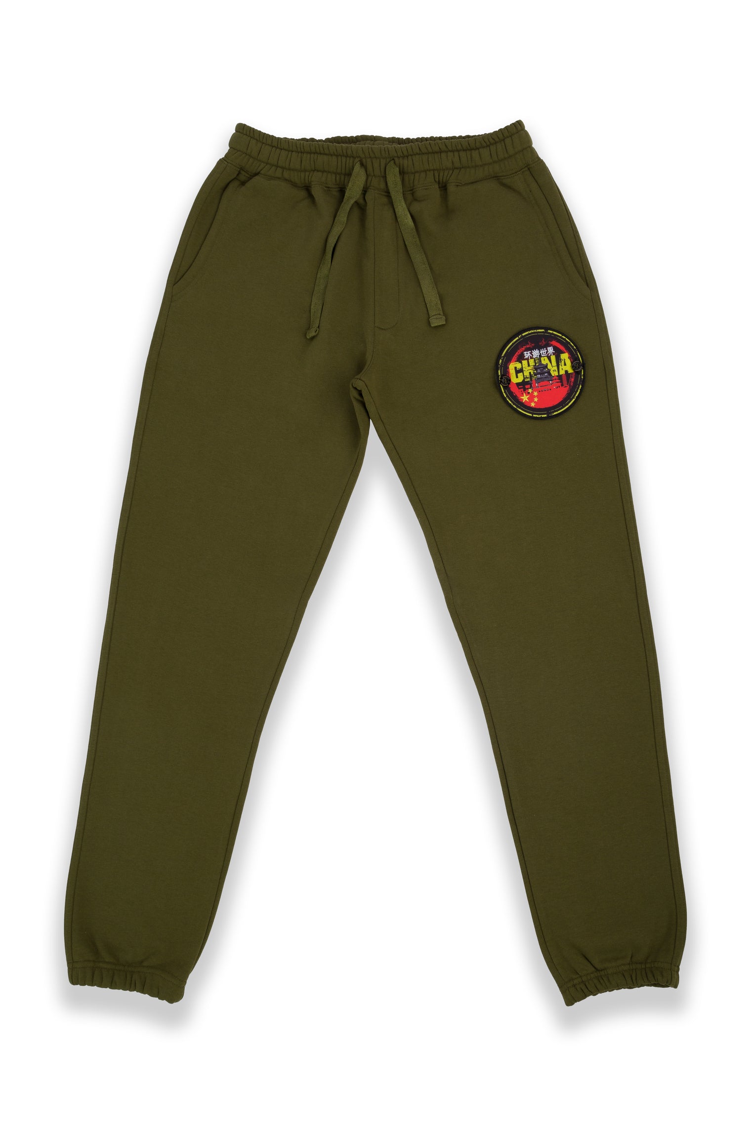 "Explore China" Small Badge for Jogger, Short and Hoddie sleeve