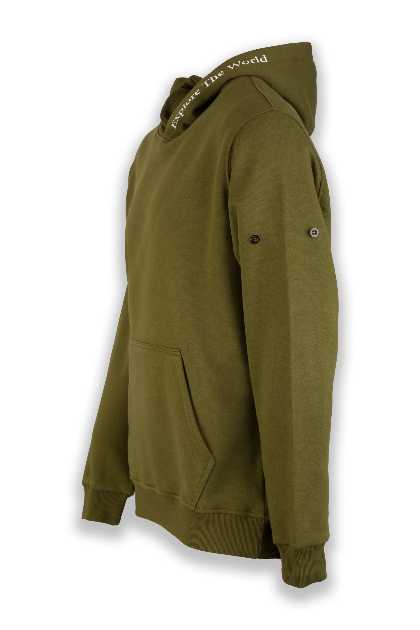 Nomad Fleece Hoodie "Designed to fit a small badge on left hand sleeve"