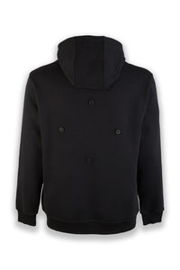 Nomad Fleece Hoodie "Designed to fit a large badge on the back"