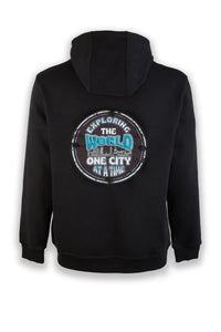 Nomad Fleece Hoodie "Designed to fit a large badge on the back"