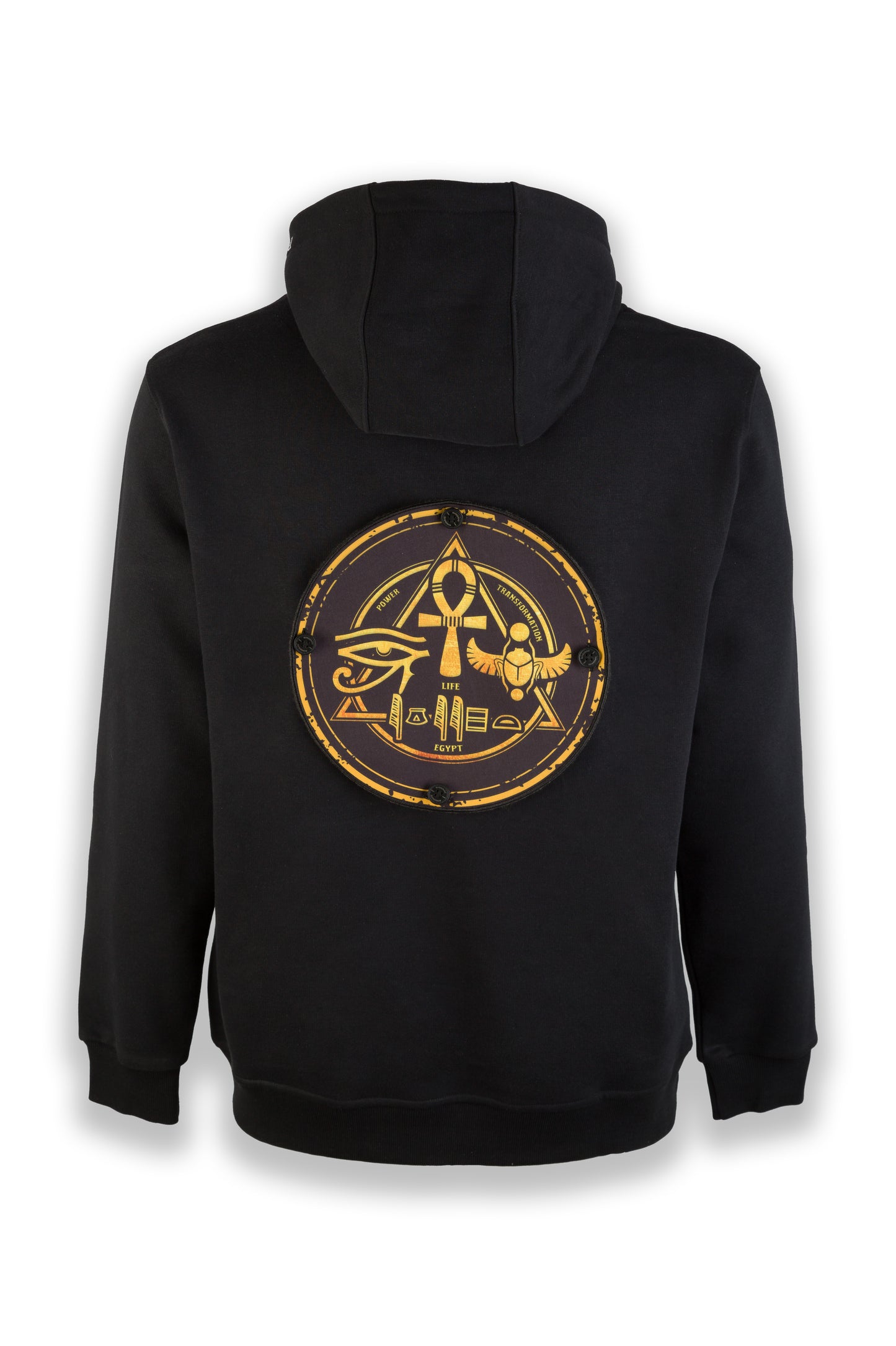 Nomad Fleece Hoodie "Designed to fit a large badge on the back"