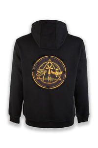"Power of Egypt" Large Badge for the back of T-Shirt and Hoodie