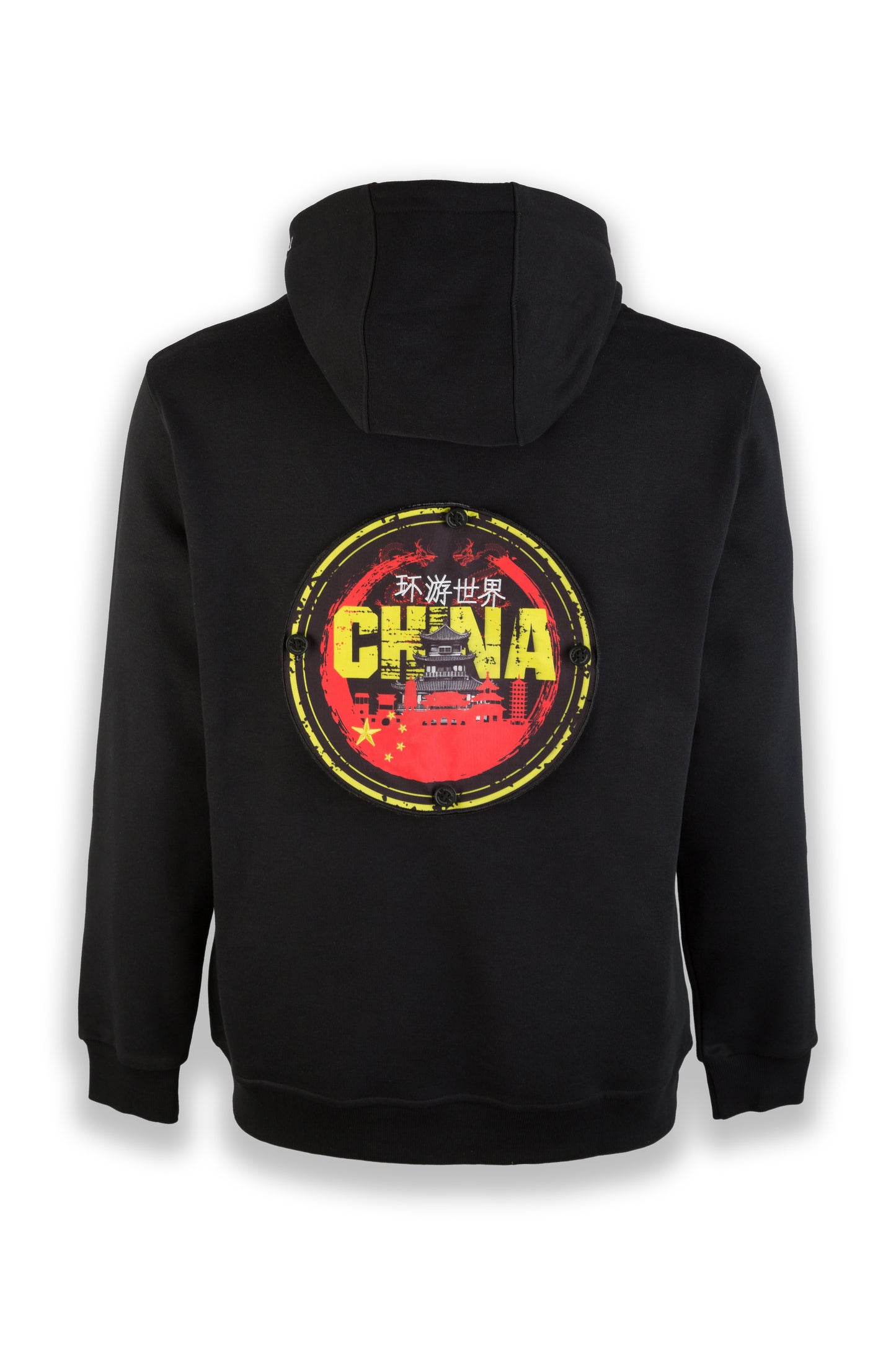 Nomad Fleece Hoodie "Designed to fit a large badge on the back"