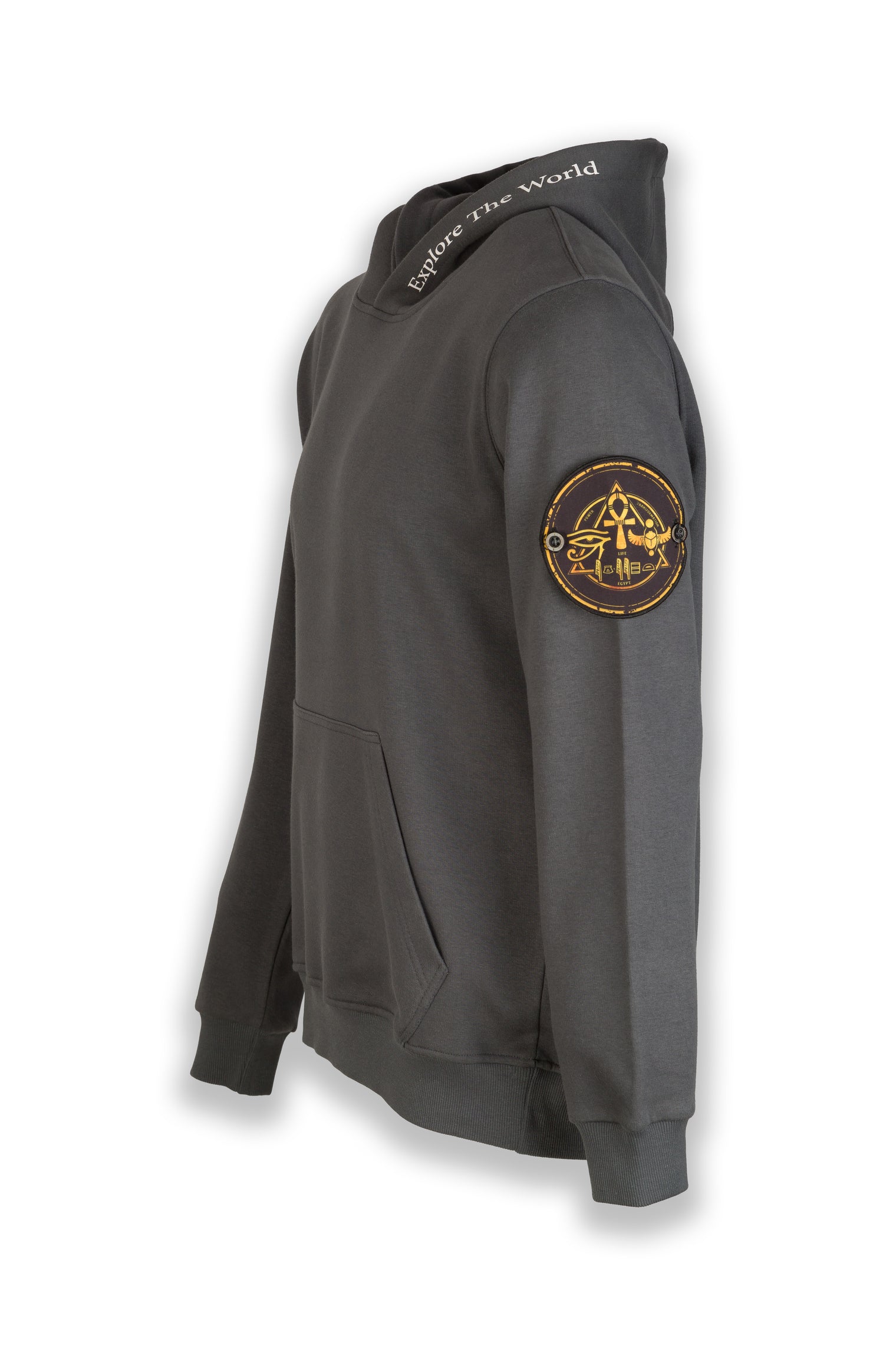 Nomad Fleece Hoodie "Designed to fit a small badge on left hand sleeve"