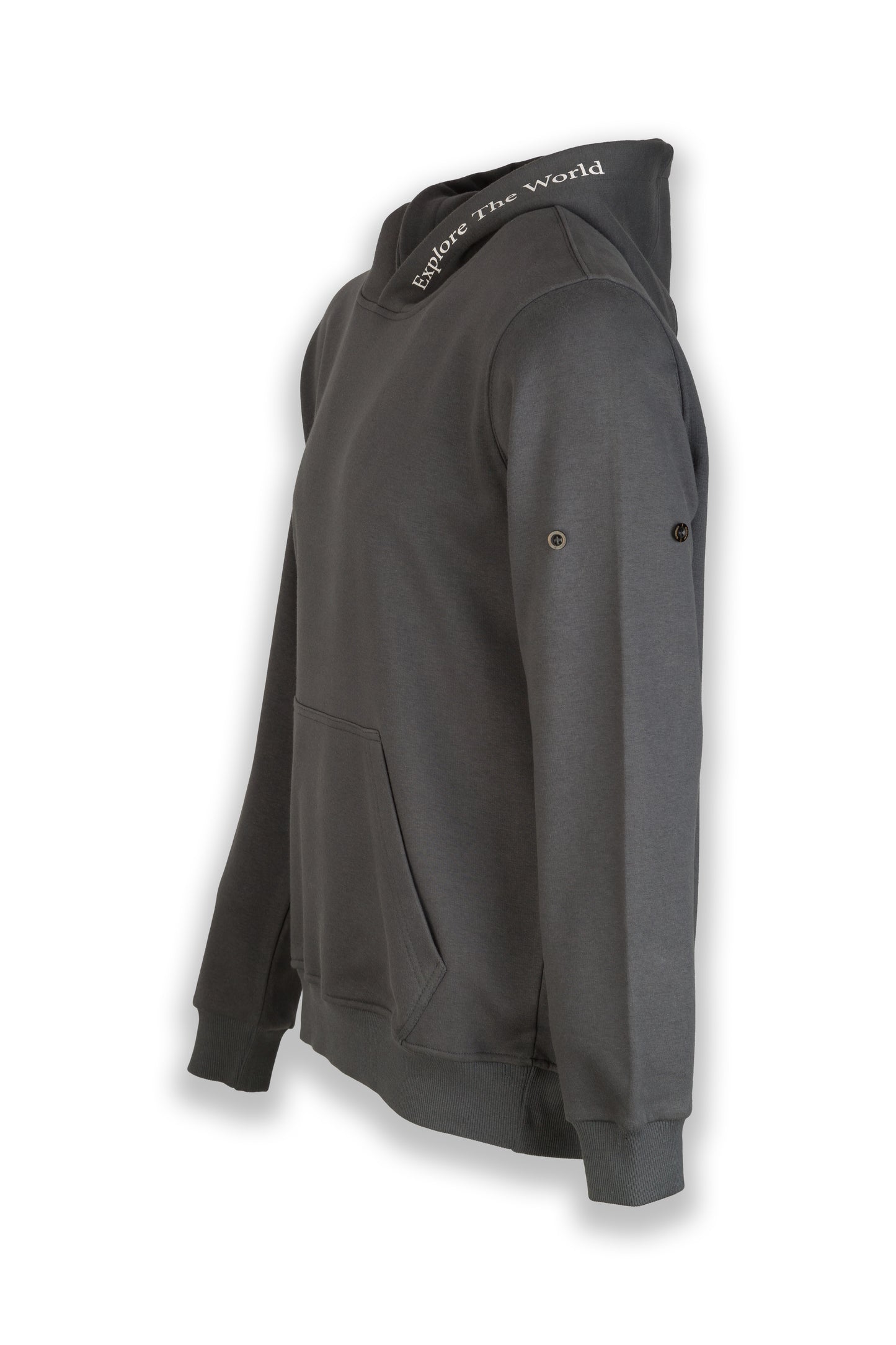 Nomad Fleece Hoodie "Designed to fit a small badge on left hand sleeve"
