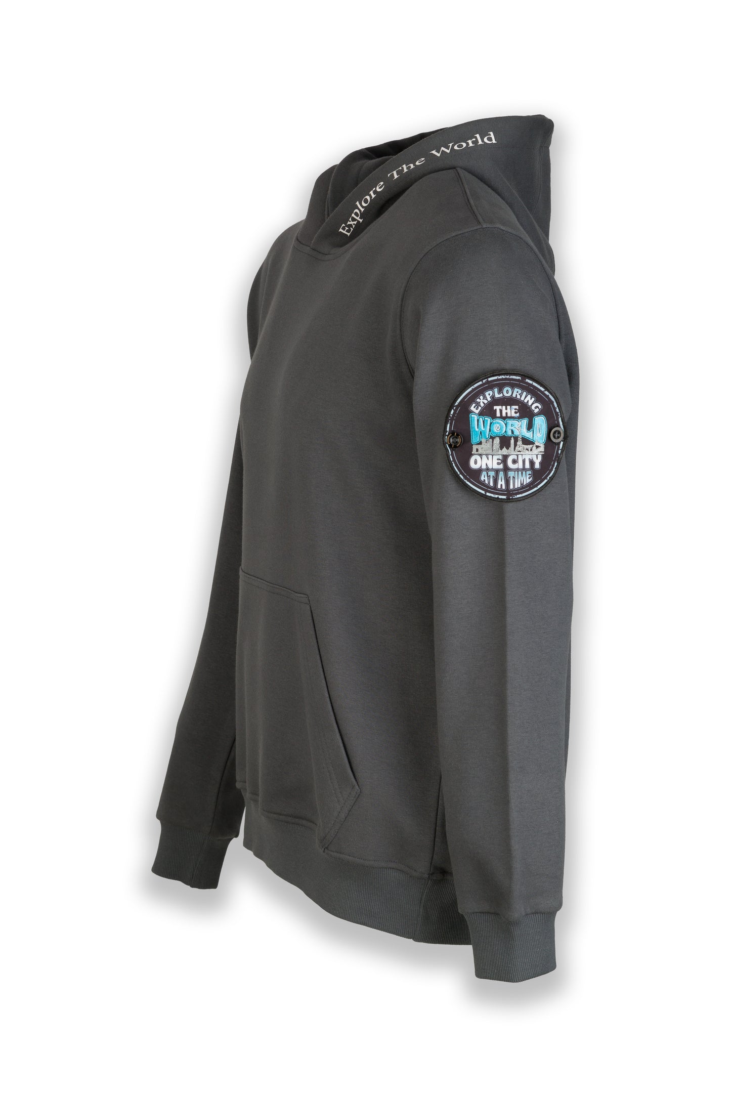 Nomad Fleece Hoodie "Designed to fit a small badge on left hand sleeve"