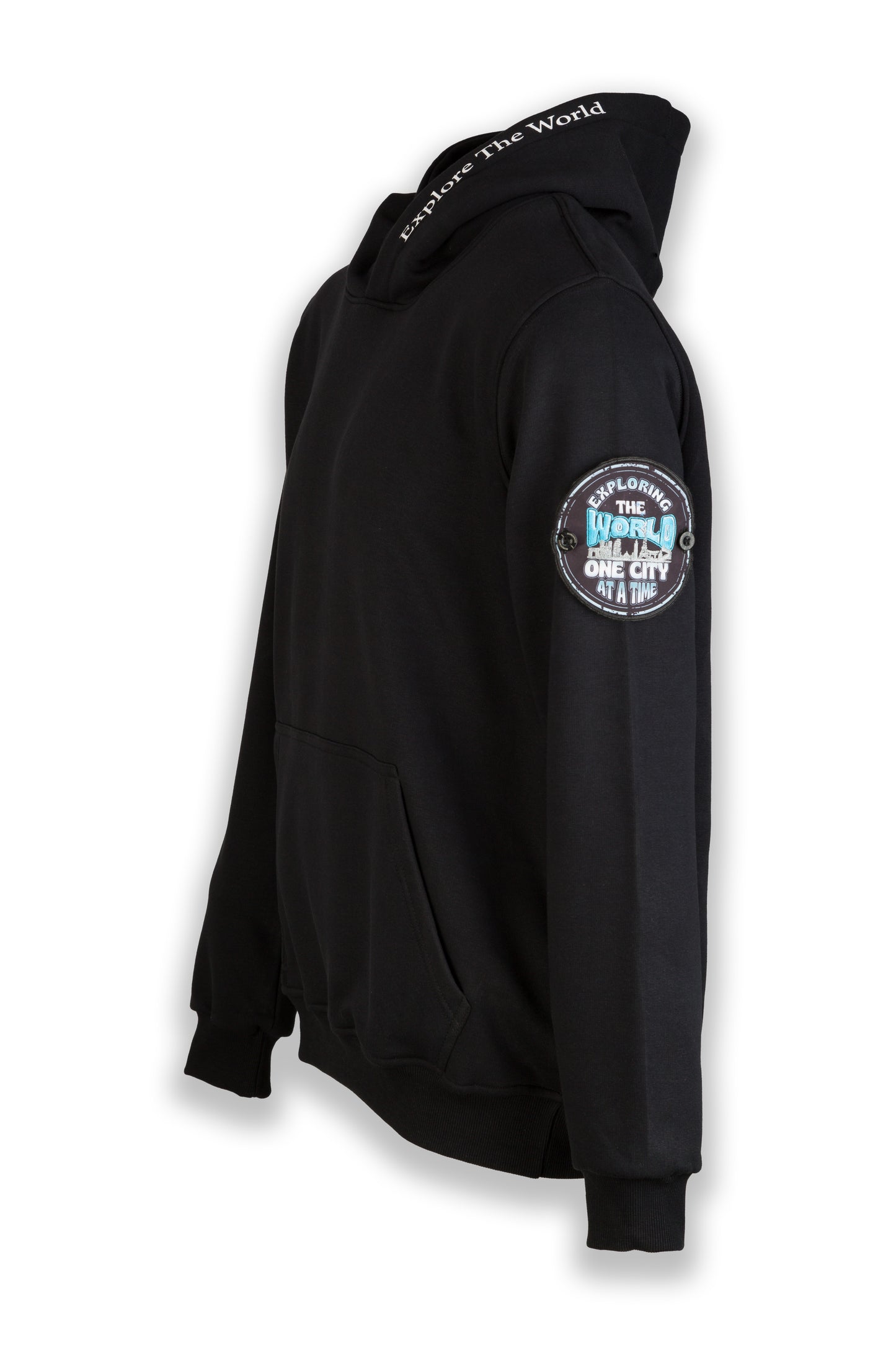 Nomad Fleece Hoodie "Designed to fit a small badge on left hand sleeve"