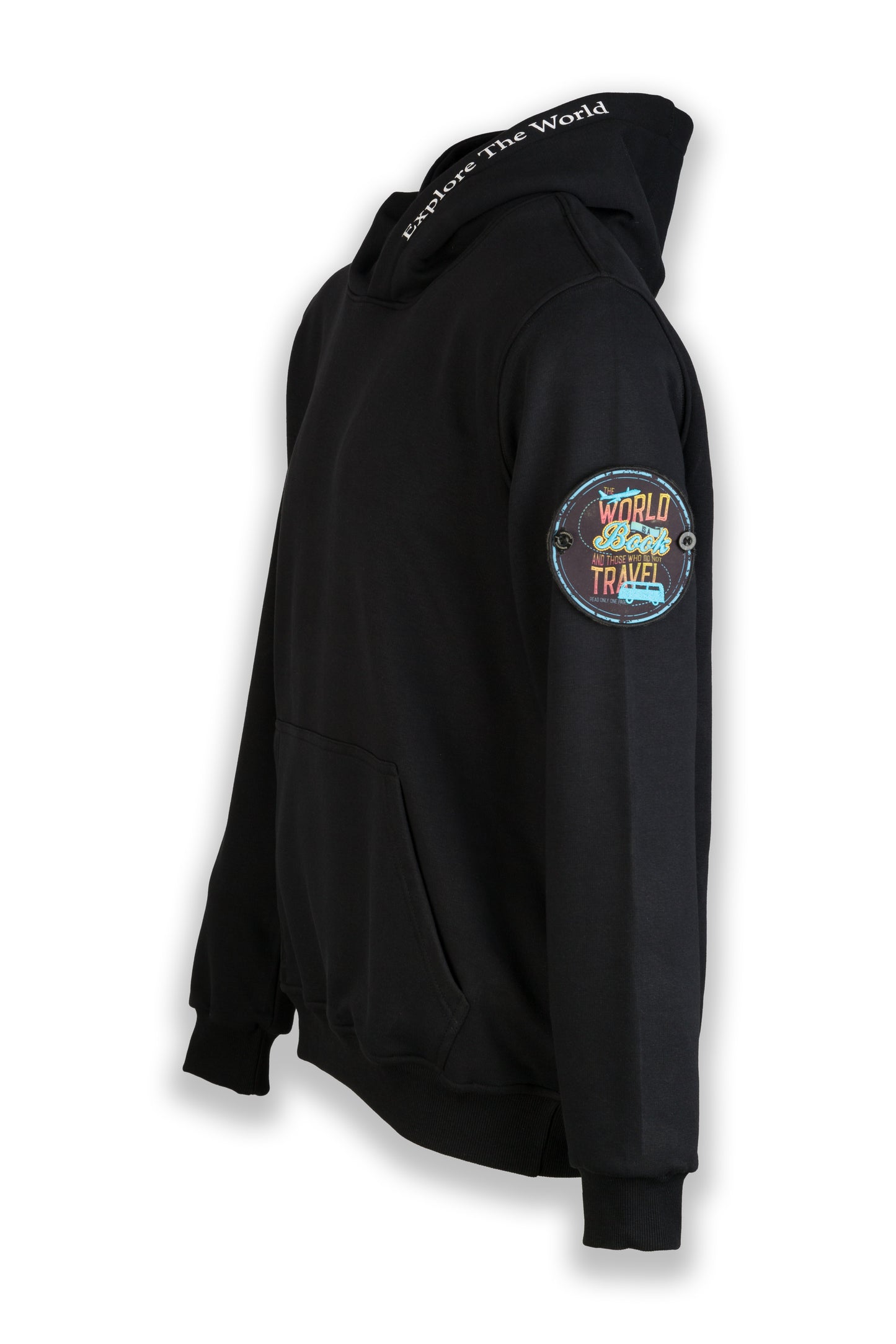 Nomad Fleece Hoodie "Designed to fit a small badge on left hand sleeve"