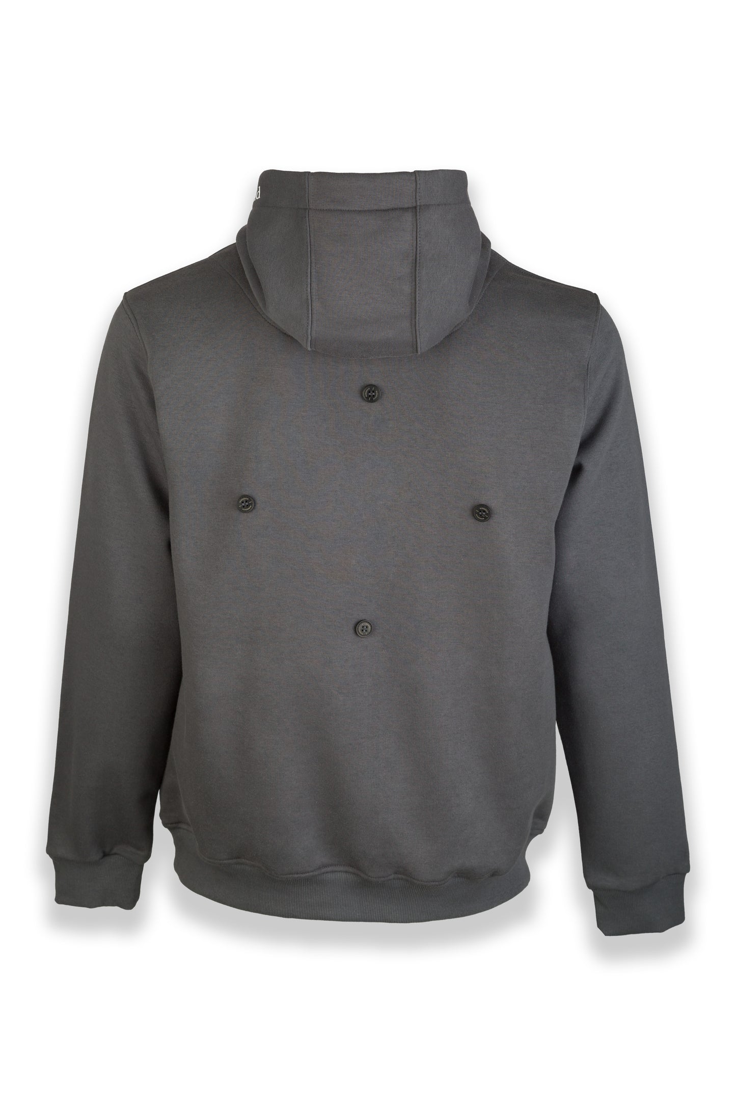 Nomad Fleece Hoodie "Designed to fit a large badge on the back"