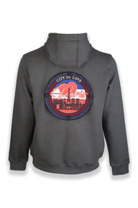 Nomad Fleece Hoodie "Designed to fit a large badge on the back"