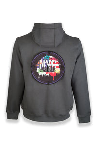 Nomad Fleece Hoodie "Designed to fit a large badge on the back"