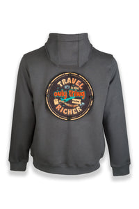 Nomad Fleece Hoodie "Designed to fit a large badge on the back"