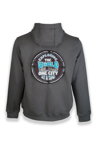 Nomad Fleece Hoodie "Designed to fit a large badge on the back"