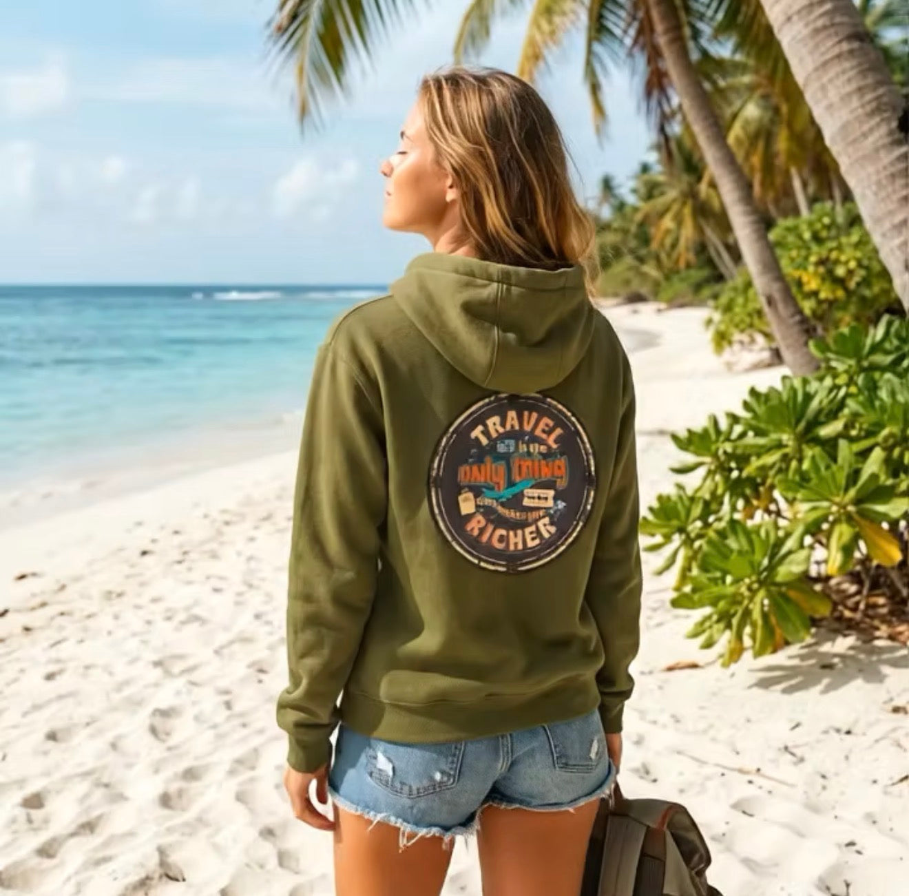 Sweat à capuche polaire Nomad « Conçu pour s'adapter à un petit badge sur la manche gauche »