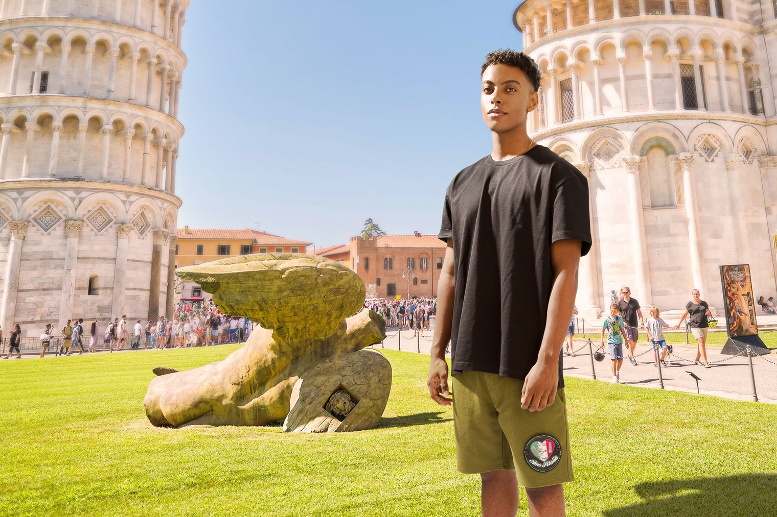 Love Italy Tripper Fleece Short