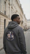 London Memories Nomad Fleece Hoodie "back badge"